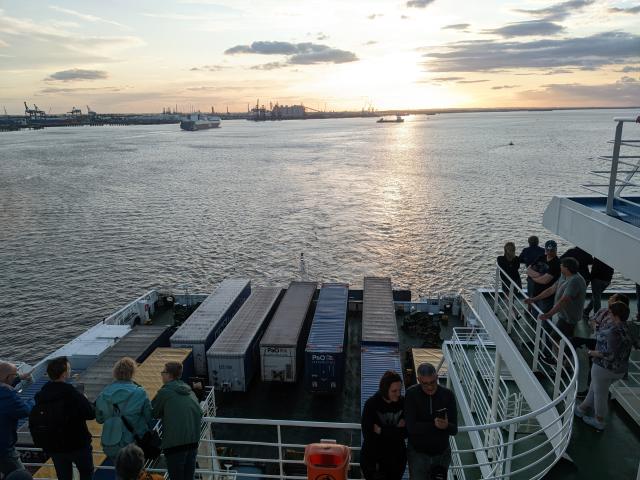 Ferry destino a Rotterdam